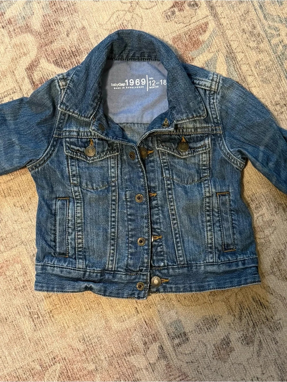 GAP Baby 1969 Denim Jacket - Blue